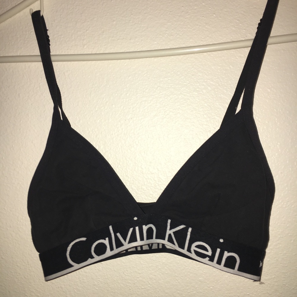 Calvin Klein Logo Bralette